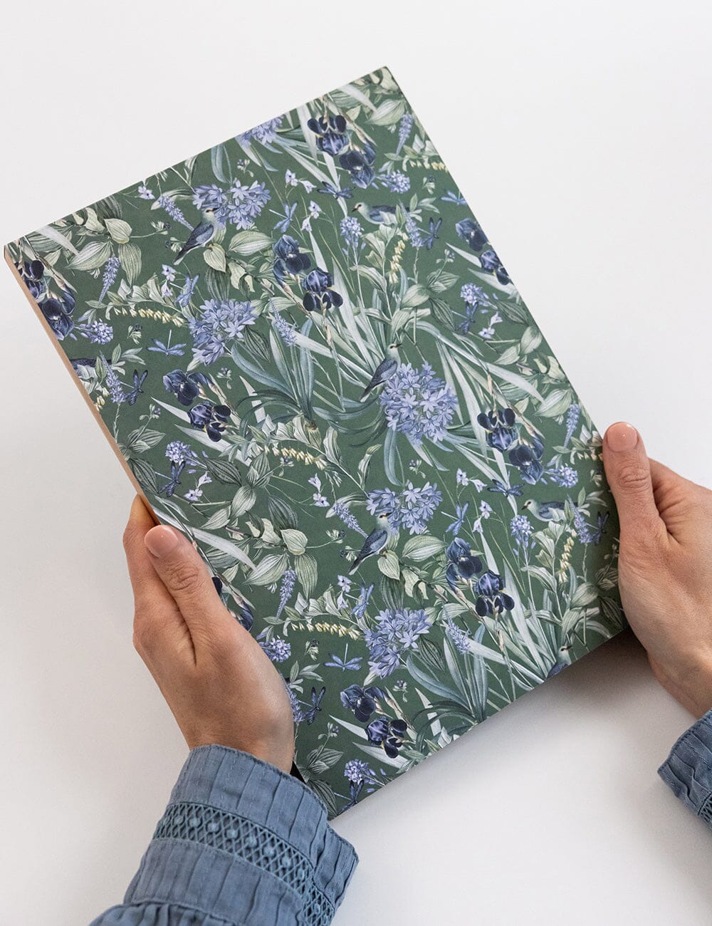 Indigo Haven Notepad Jumbo Jotter Jotters Bespoke Letterpress 