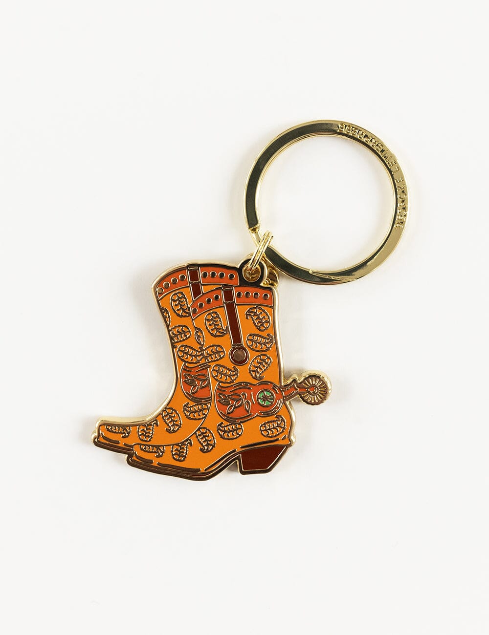 Cowgirl Boots Keyring