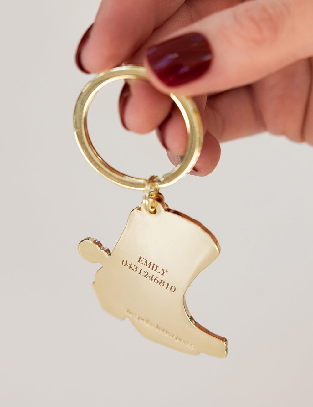 Cowgirl Boots Keyring