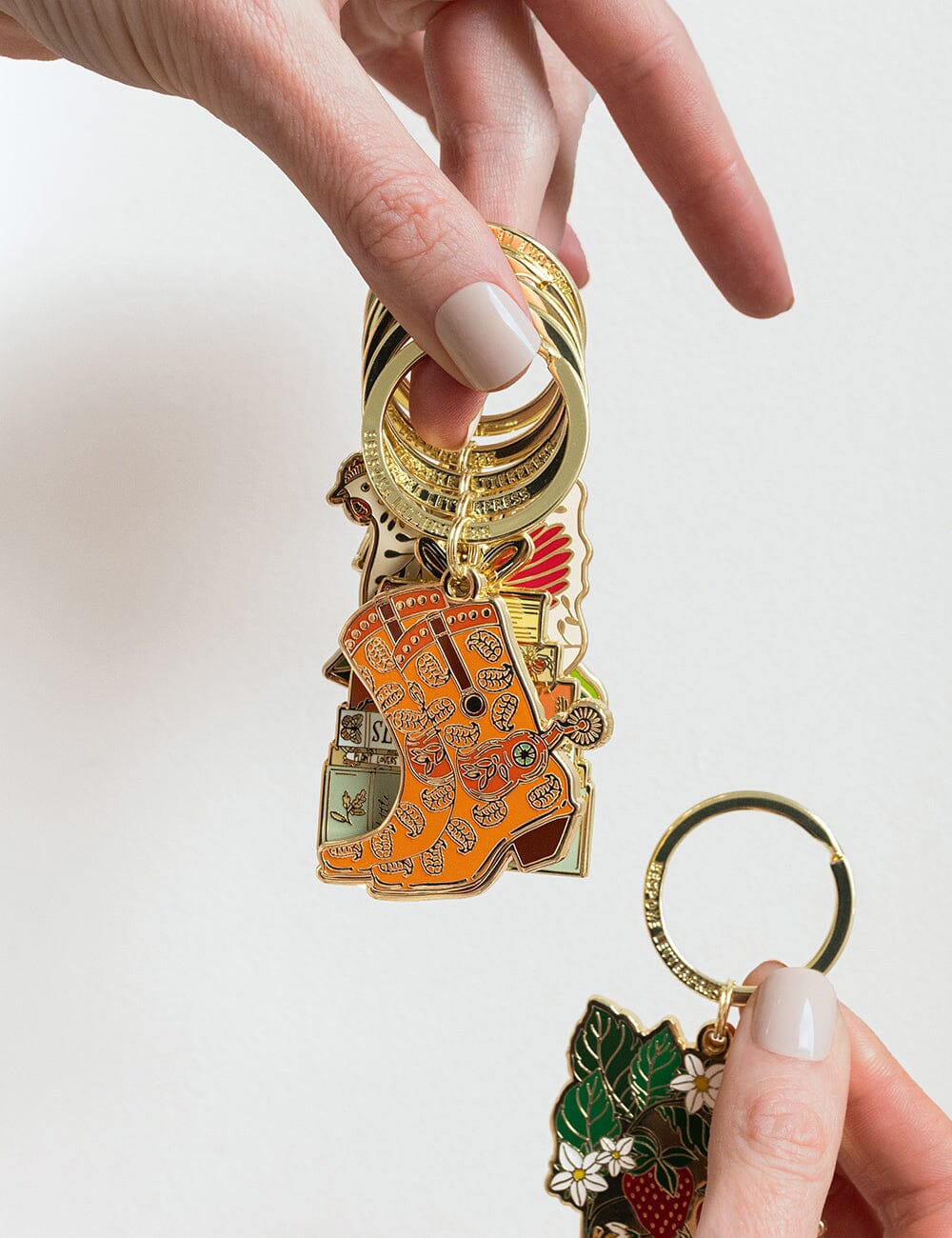 Cowgirl Boots Keyring