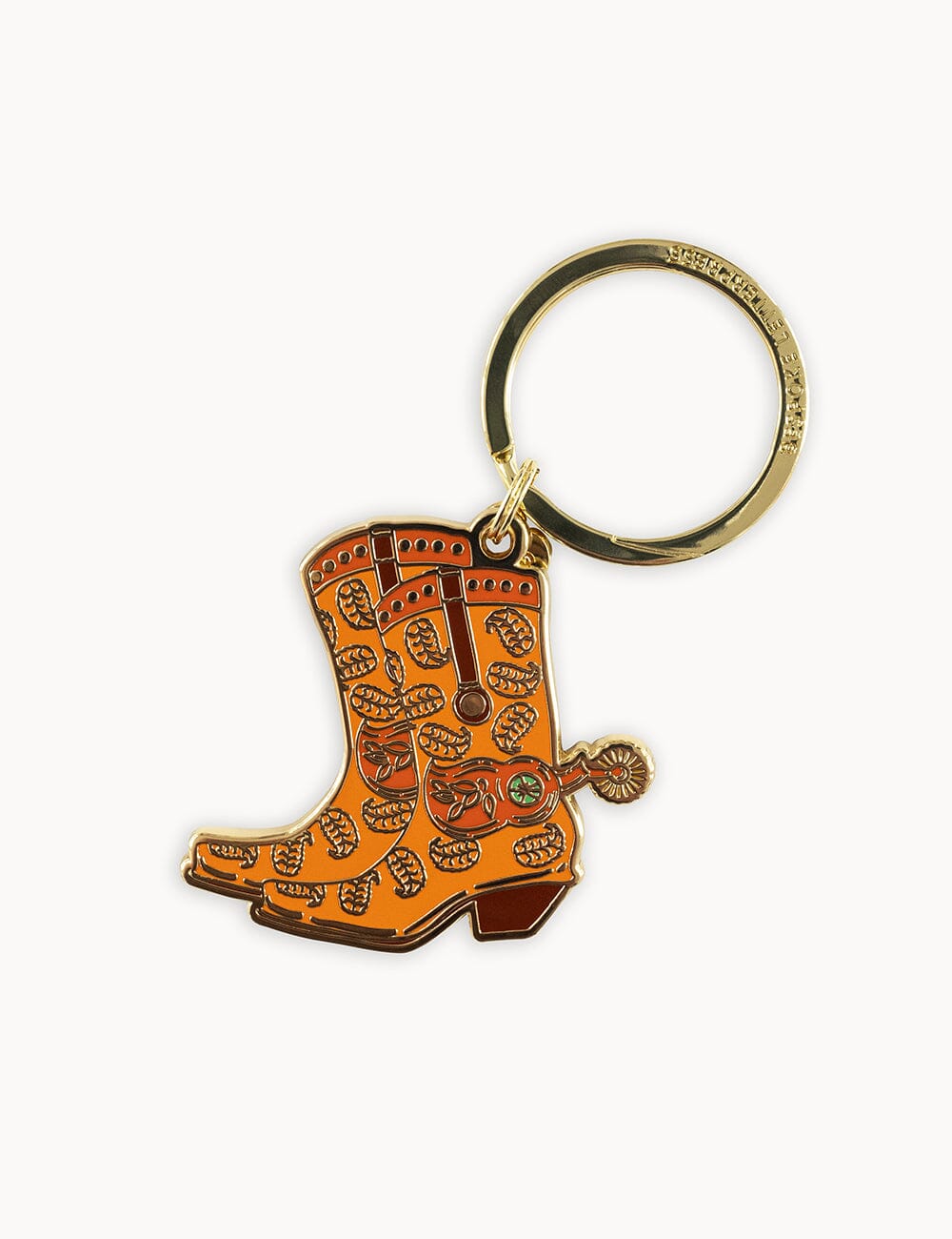 Cowgirl Boots Keyring