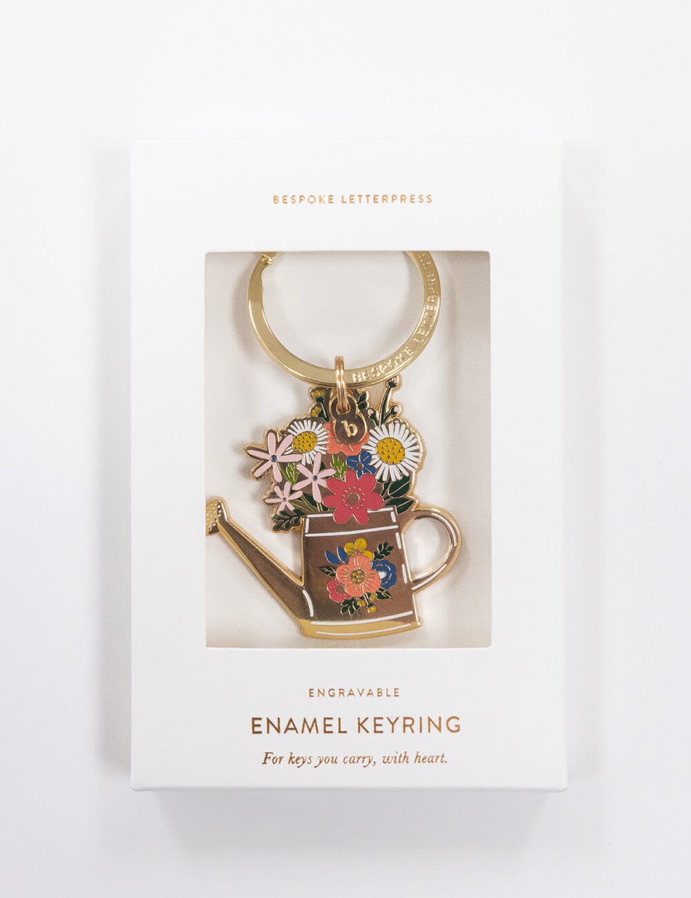 Bunch of Flowers Enamel Keyring