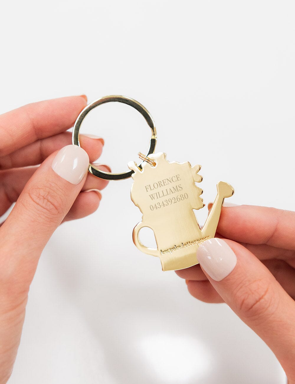 Bunch of Flowers Enamel Keyring