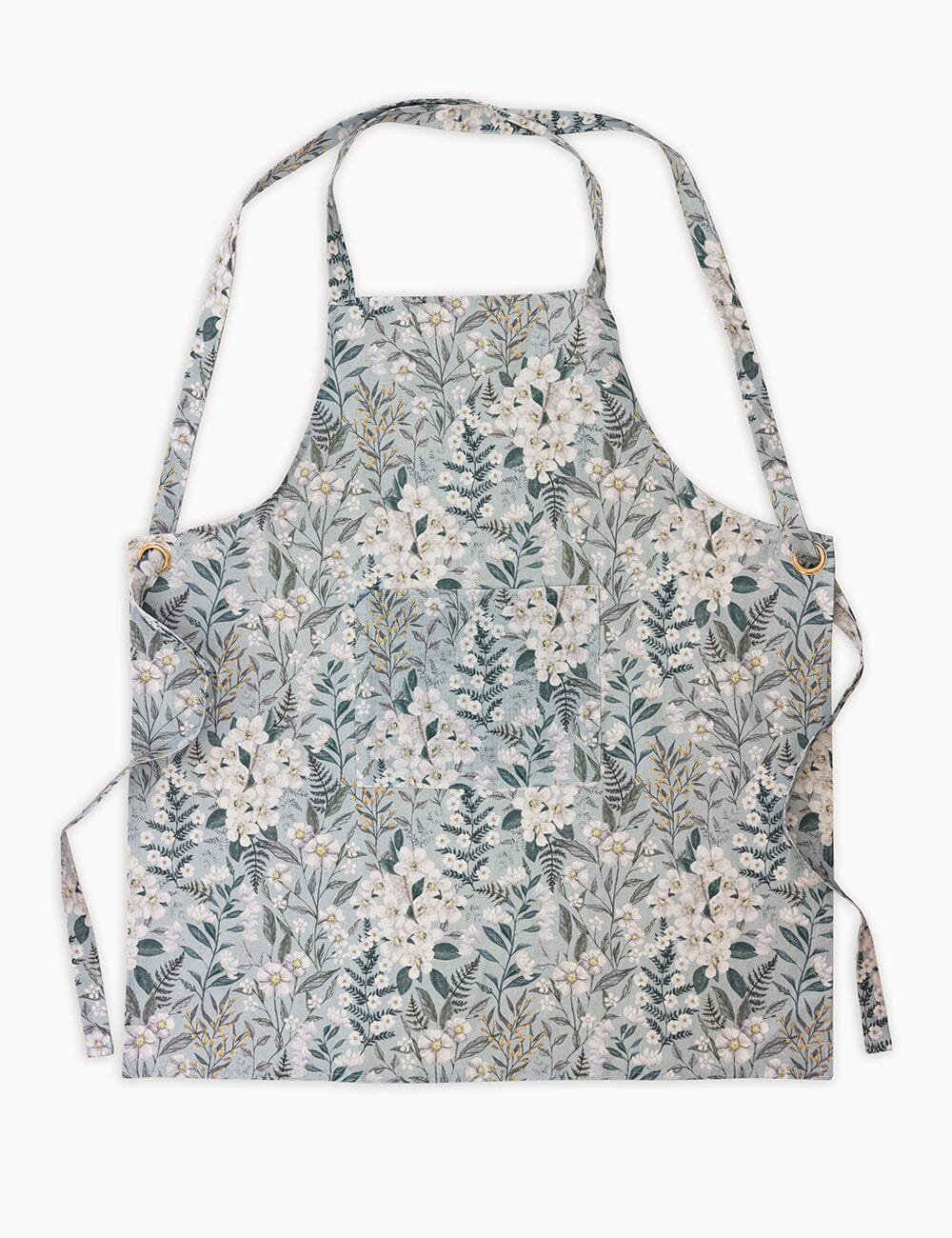 Ivory Garden 100% Linen Apron