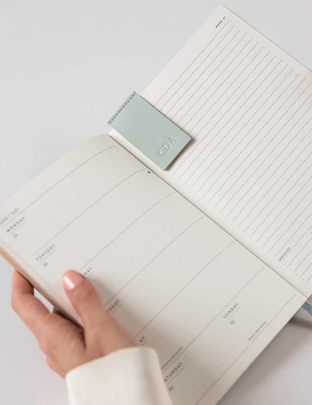 Leatherette Bookmark - Dusk