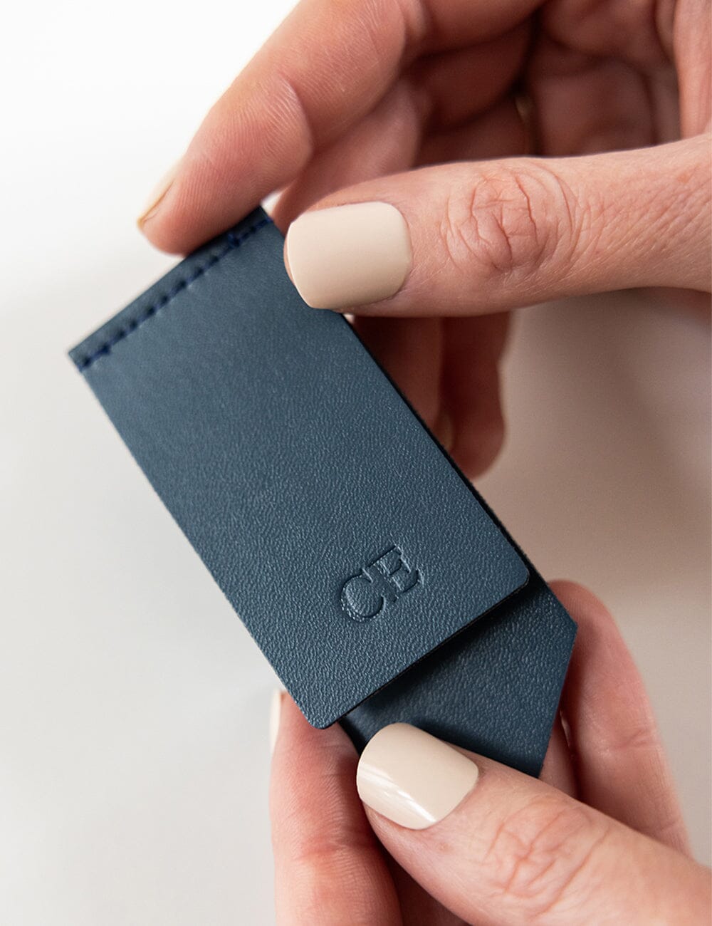 Leatherette Bookmark - Royal Blue Stationery Bespoke Letterpress 