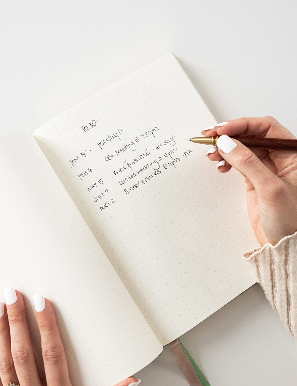 Gift Set - Linen Journal - Spring Landscape