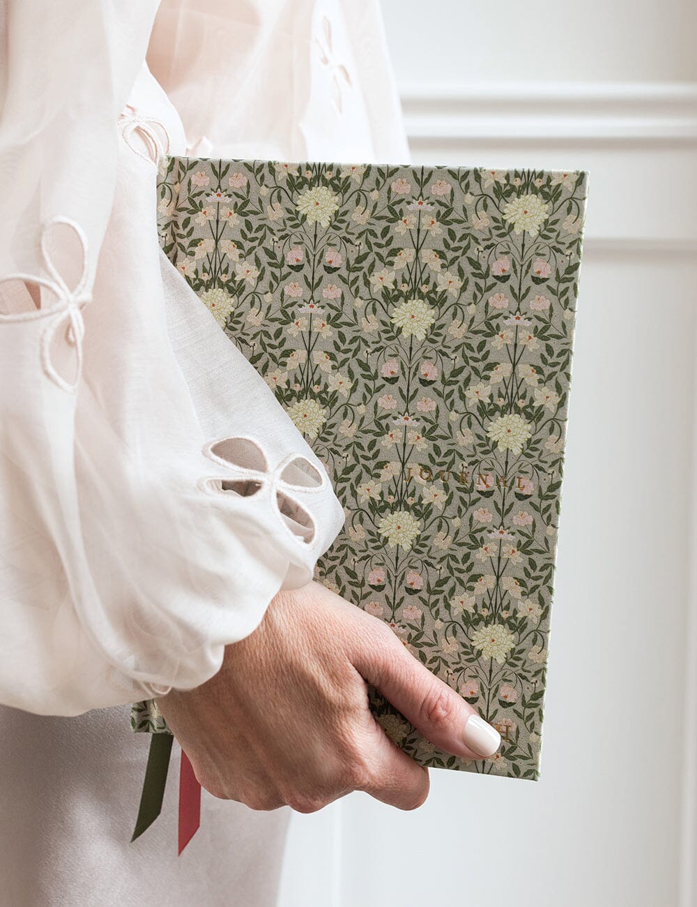 Linen Bound Journal - Bloomere (Lined Journal)