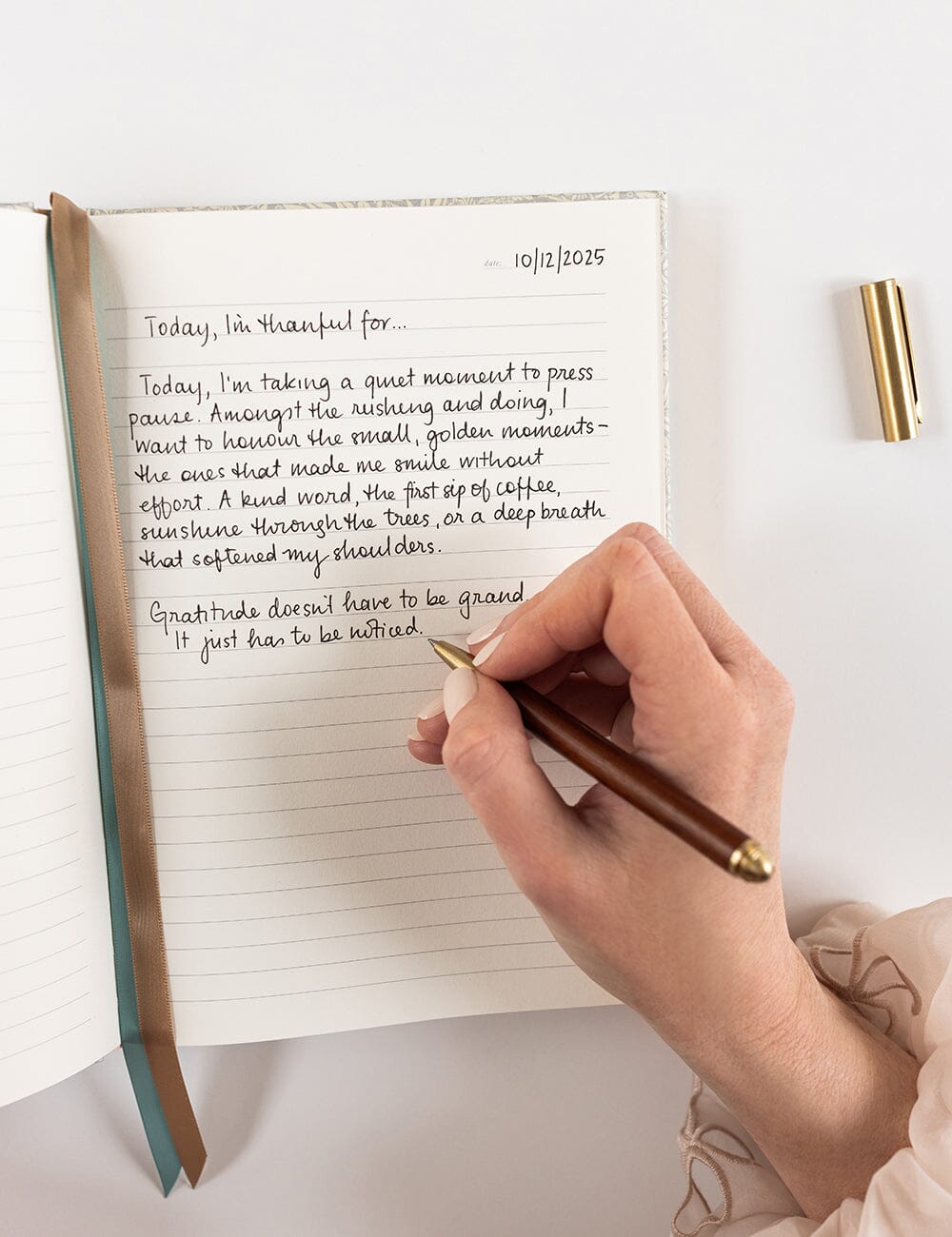 Gift Set - Linen Journal - Dune Thicket