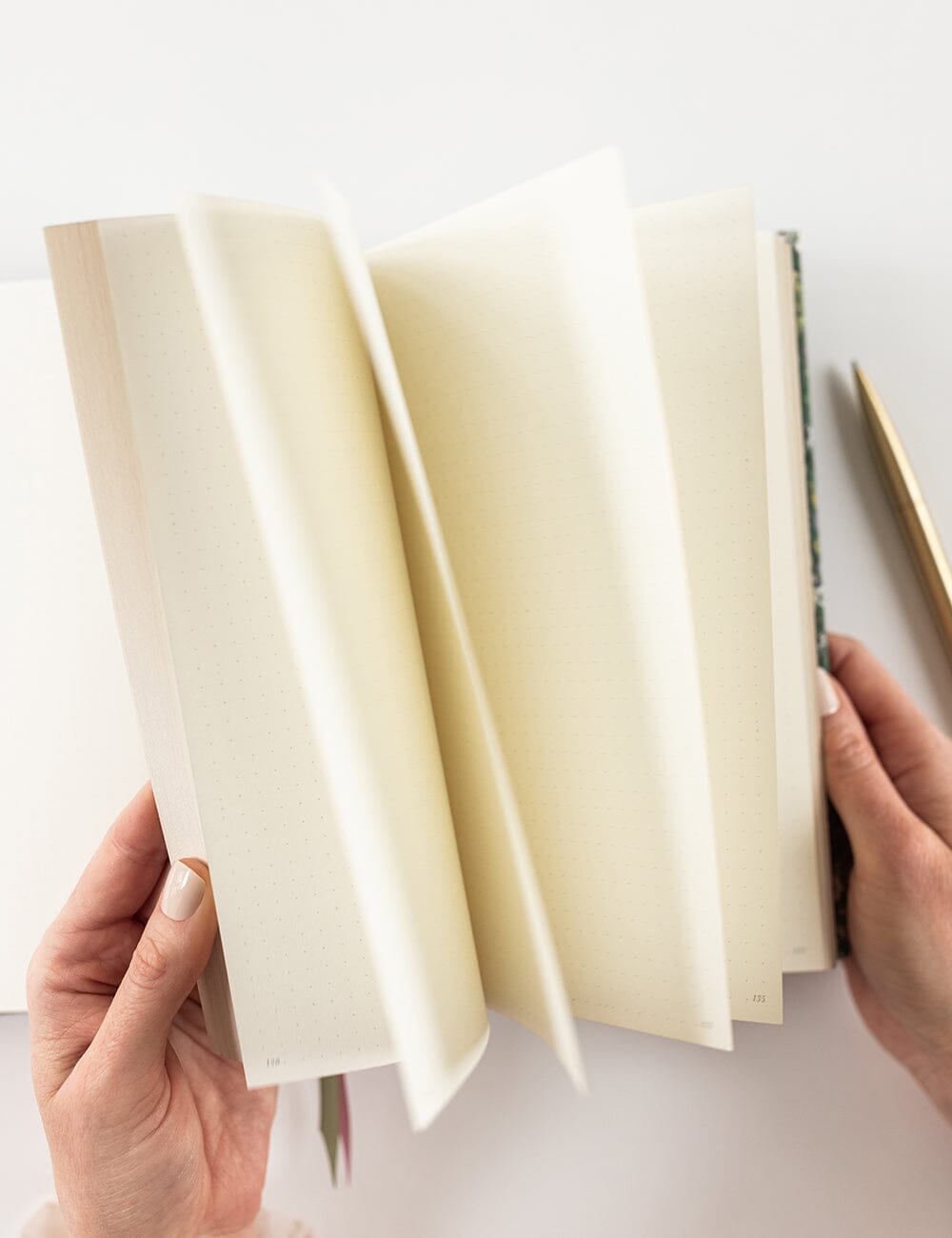 Gift Set - Linen Journal - Summer Perennials