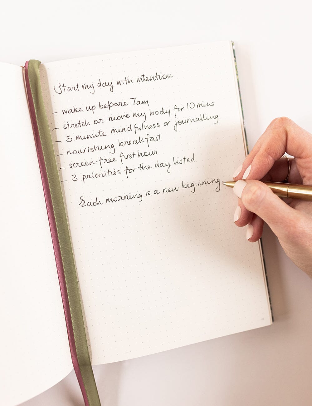 Gift Set - Linen Journal - Summer Perennials