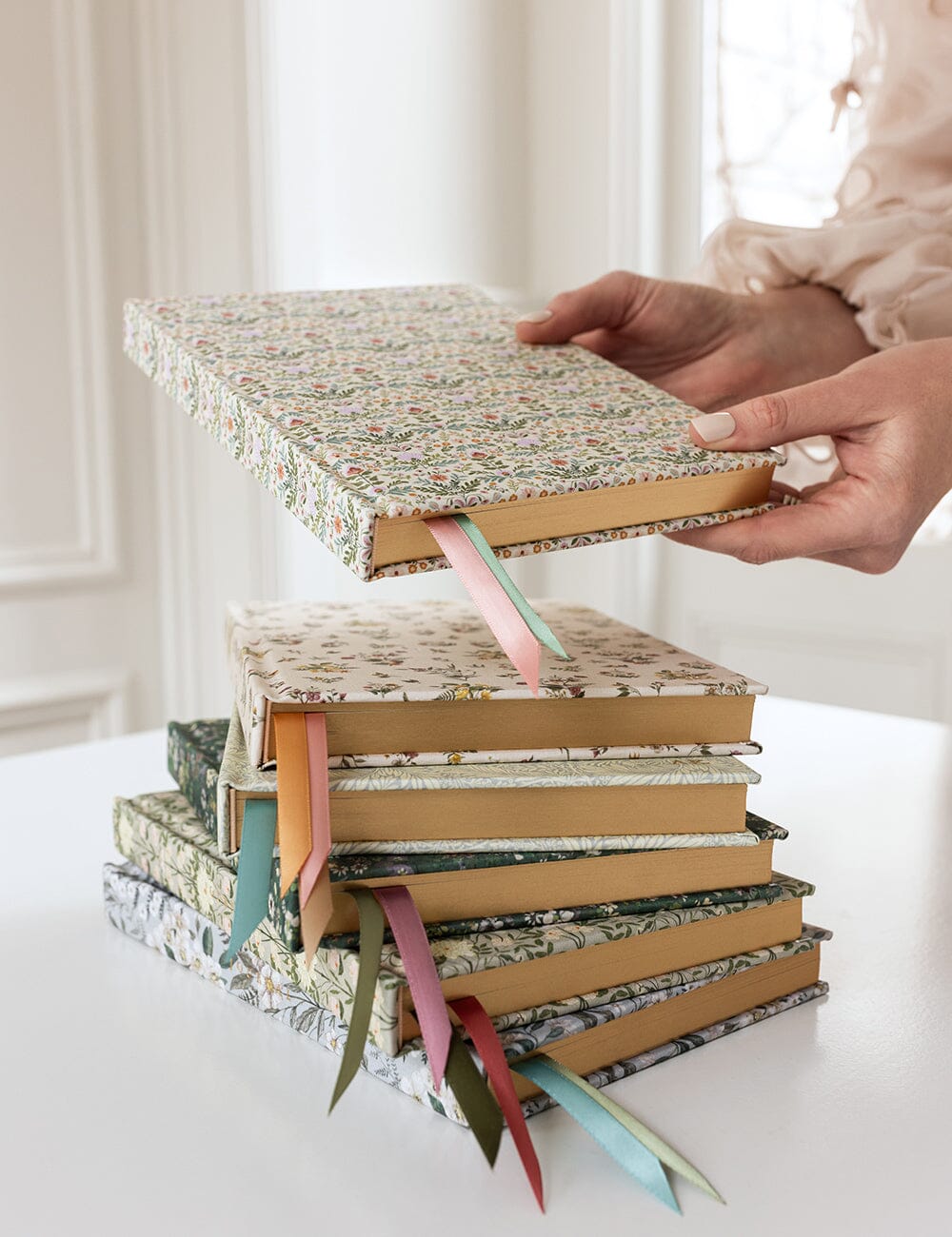 Linen Bound Journal - Bramblefloss (Blank Journal)