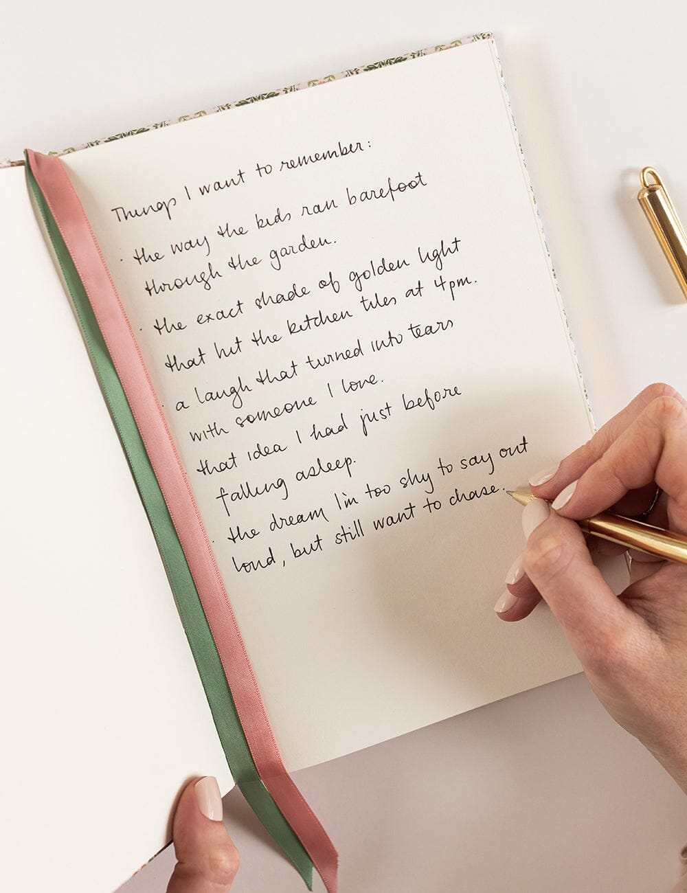 Gift Set - Linen Journal - Bramblefloss