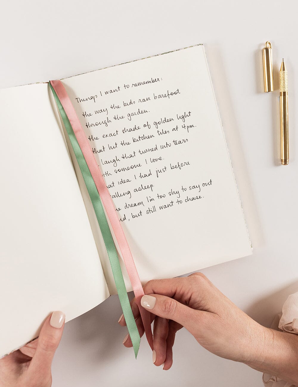 Gift Set - Linen Journal - Bramblefloss