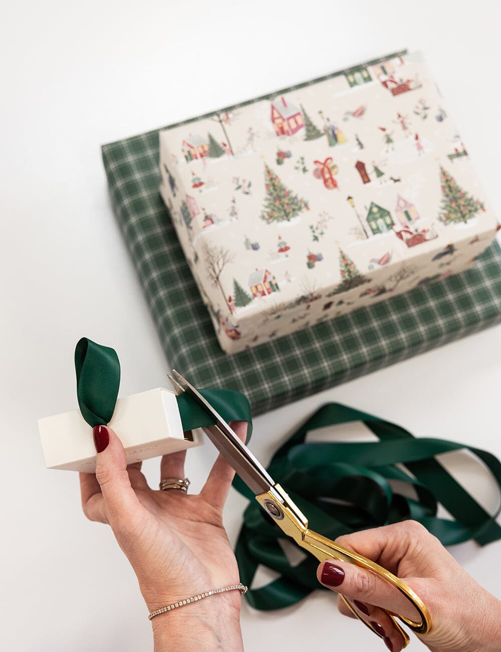 Spruce Luxury Satin Ribbon - 10 metres