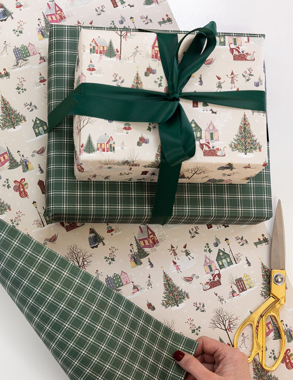 Spruce Luxury Satin Ribbon - 10 metres Satin Ribbon Bespoke Letterpress 