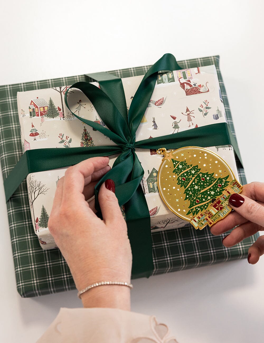 Spruce Luxury Satin Ribbon - 10 metres