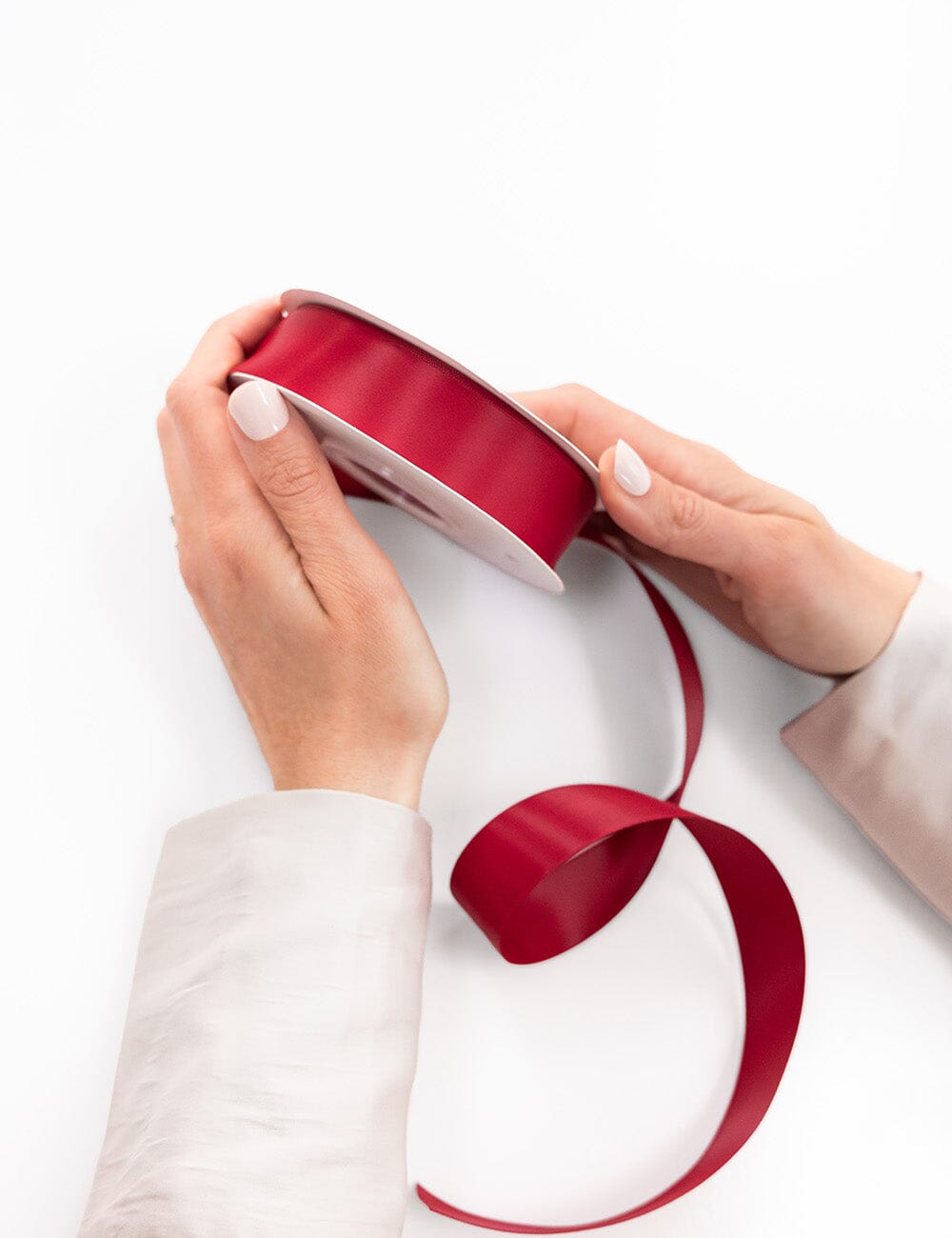 Red Luxury Satin Ribbon - 30 metres