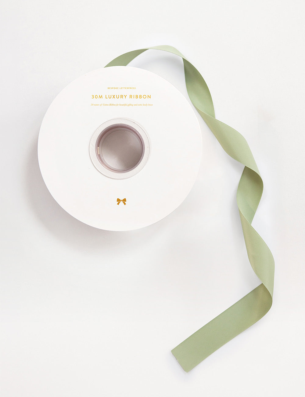 Sage Green Luxury Satin Ribbon