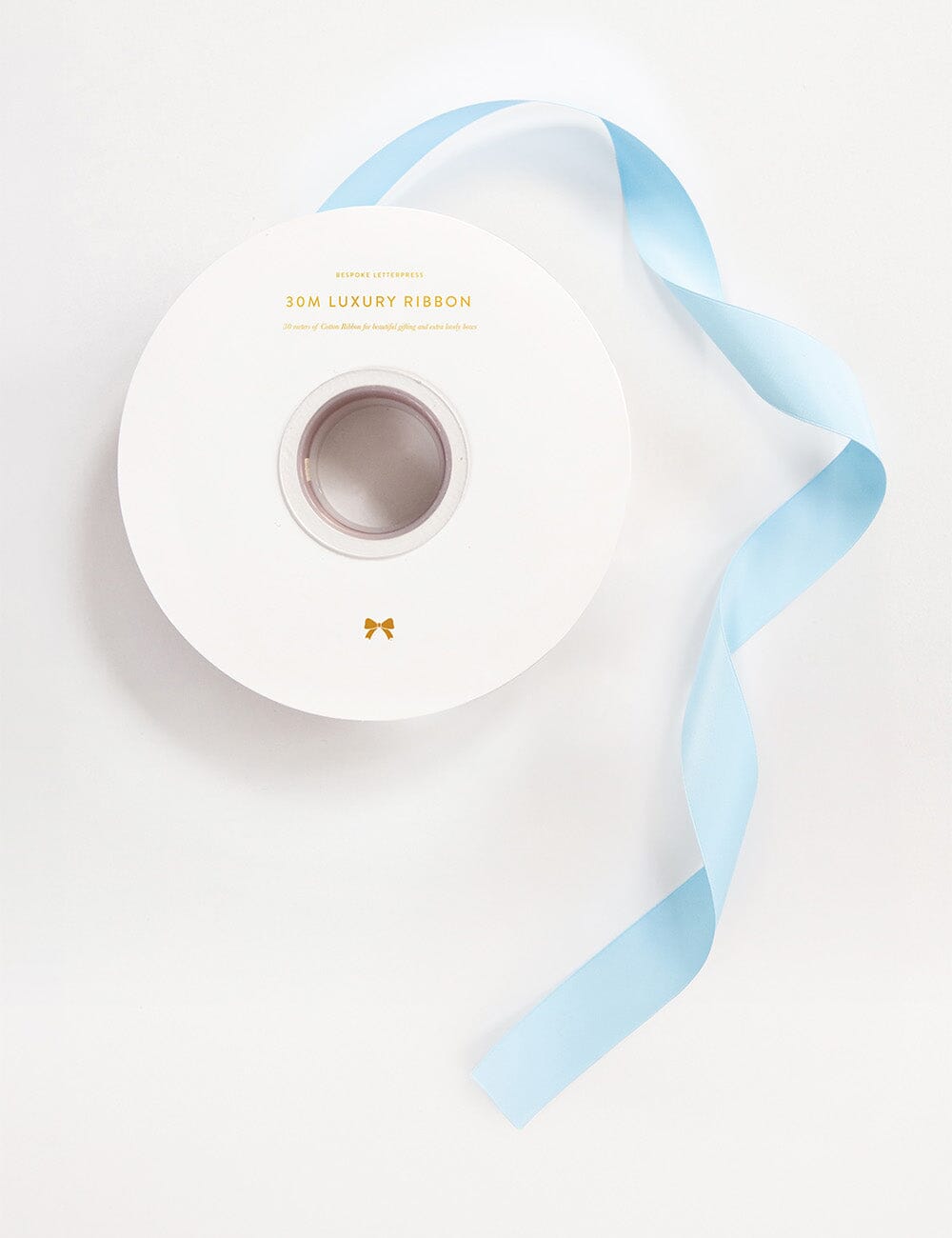 Sky Blue Luxury Satin Ribbon - 30 metres