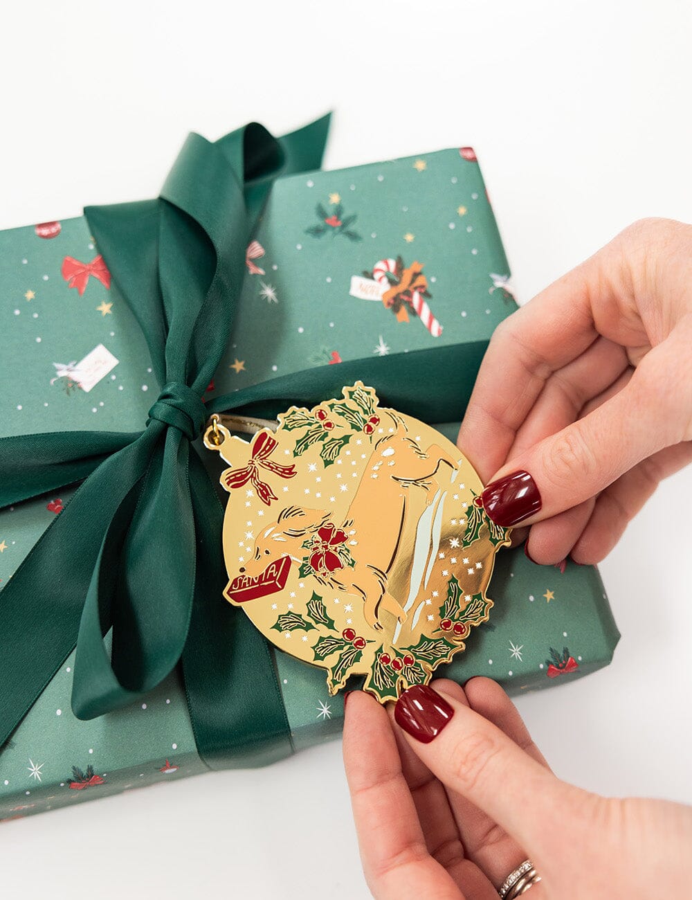 Spruce Luxury Satin Ribbon - 30 metres