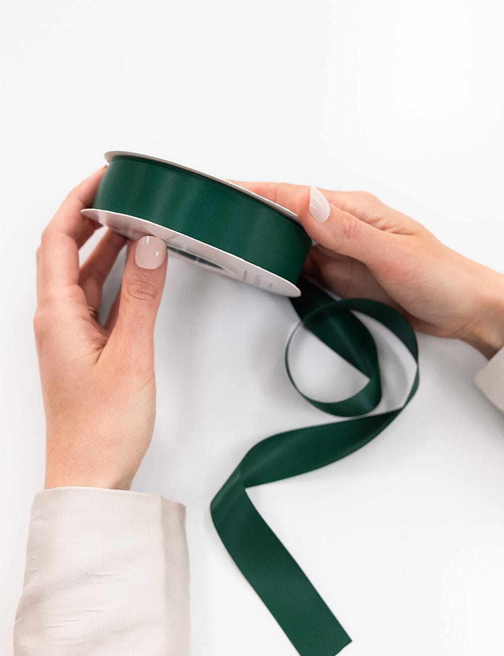 Spruce Luxury Satin Ribbon - 30 metres