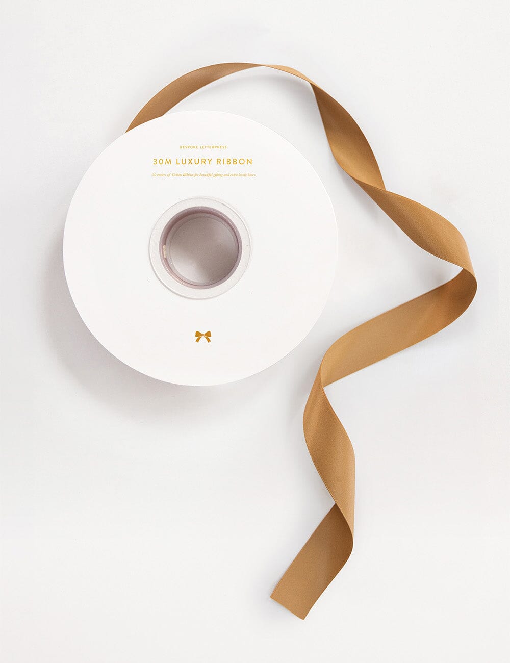 Pale Gold Luxury Satin Ribbon - 30 metres