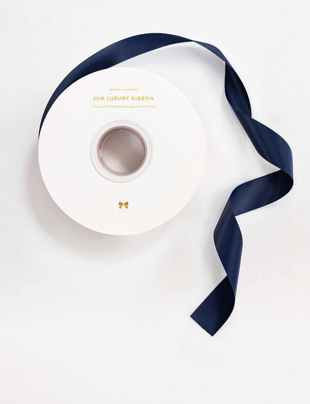 Navy Luxury Satin Ribbon
