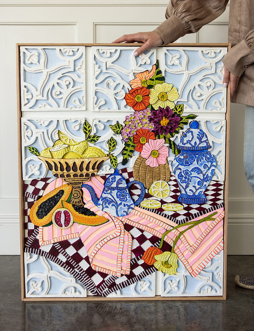 Lemon Tea Original Misha Harrison Artwork