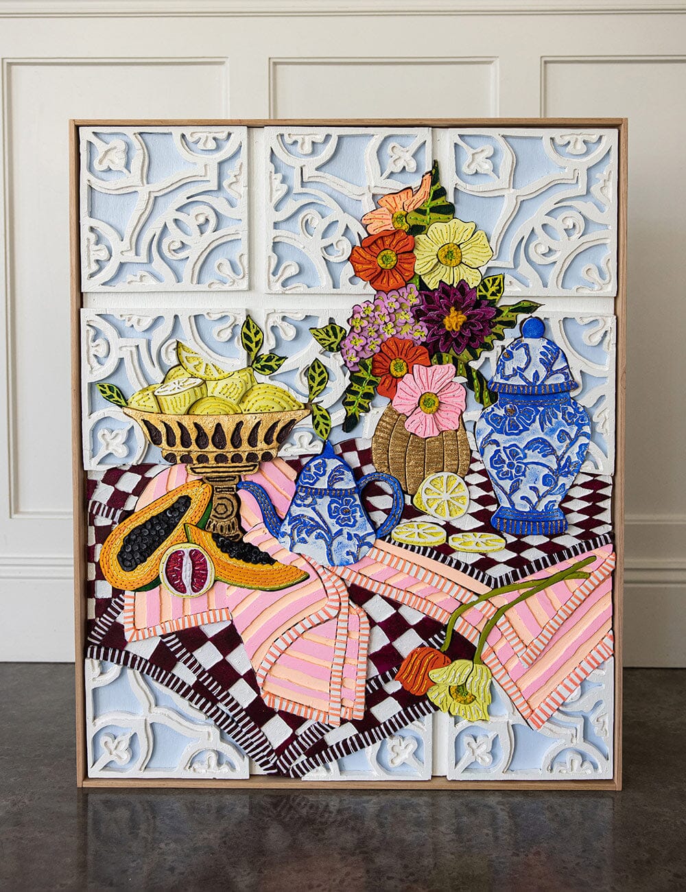 Lemon Tea Original Misha Harrison Artwork