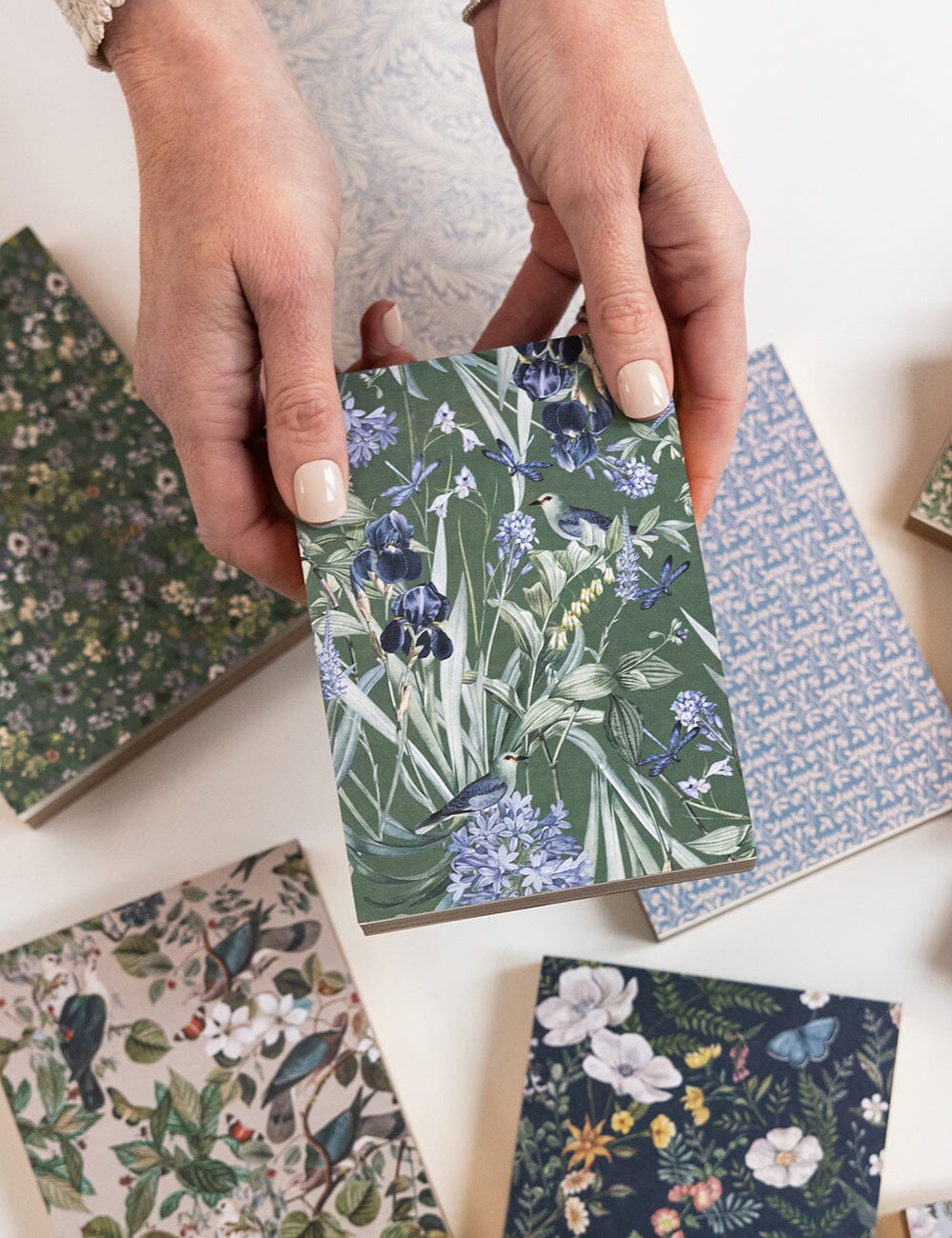 Indigo Haven Notepad Mini Jotter Jotters Bespoke Letterpress 