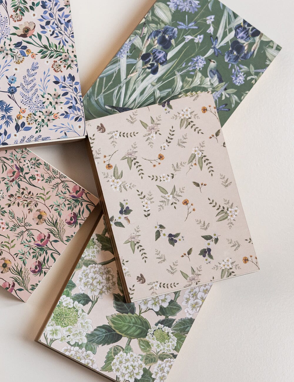 Button Fern Notepad Mini Jotter Jotters Bespoke Letterpress 