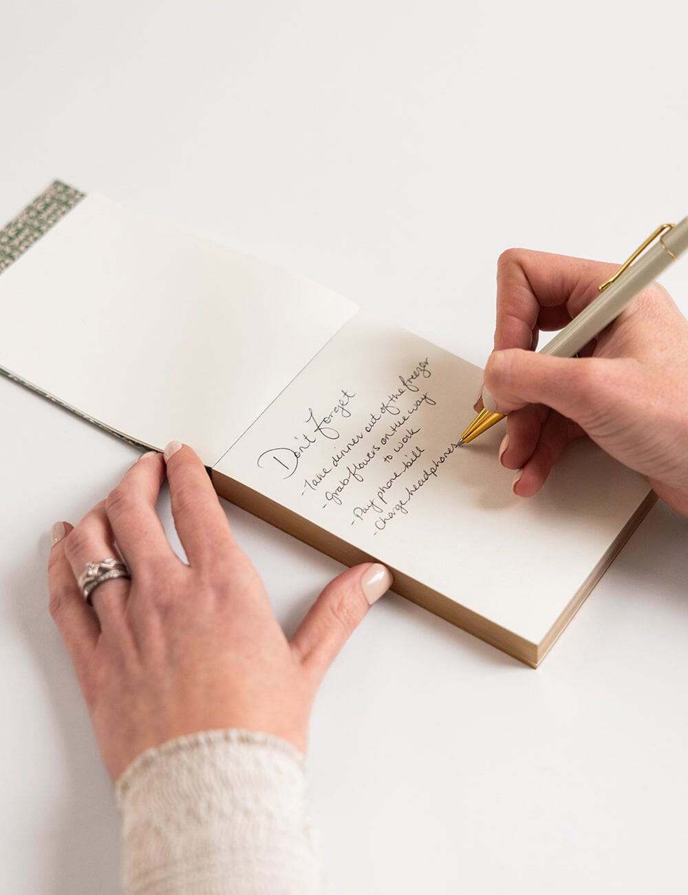 Finch Bramble Notepad Mini Jotter Jotters Bespoke Letterpress 