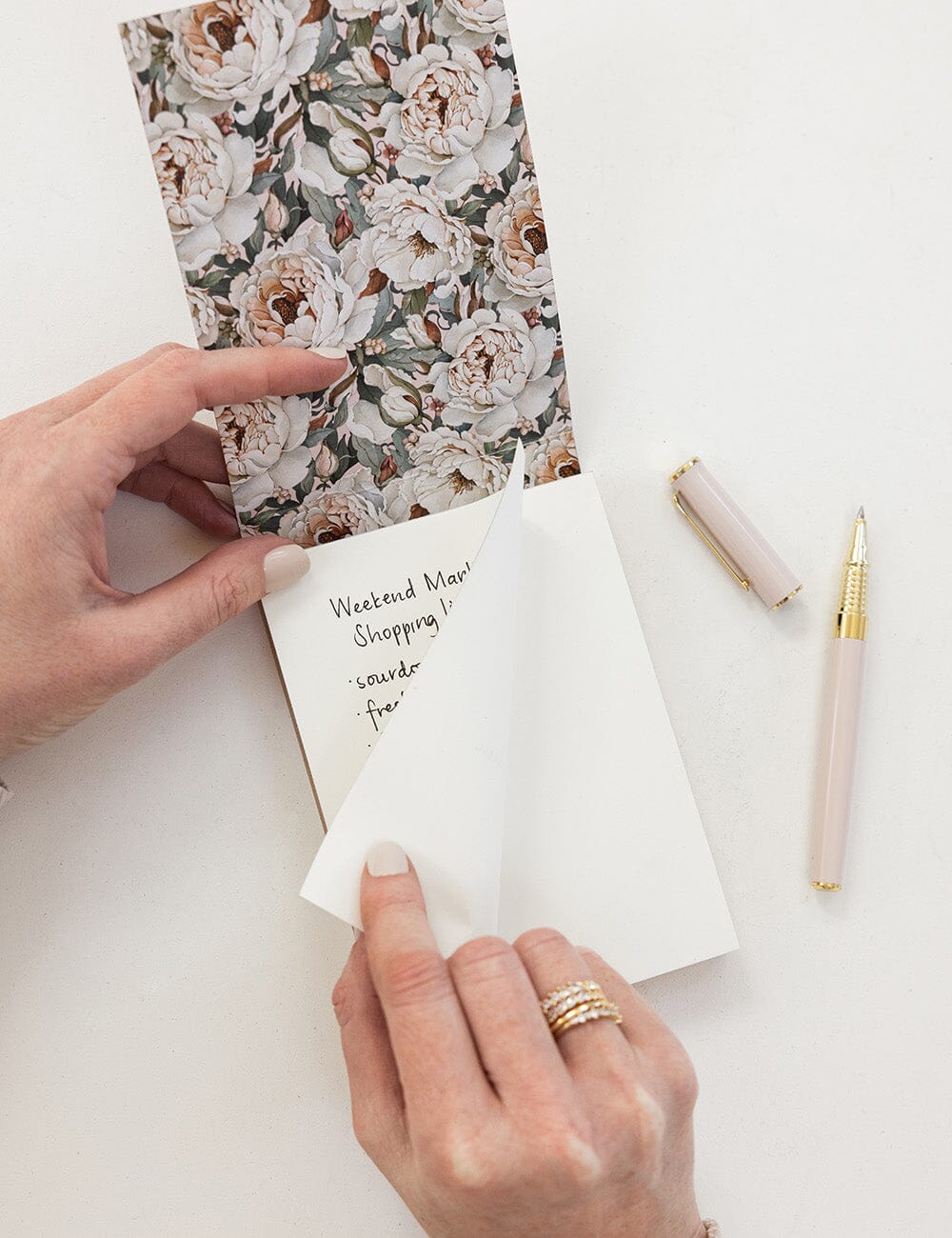 Mini Heritage Roses Jotter