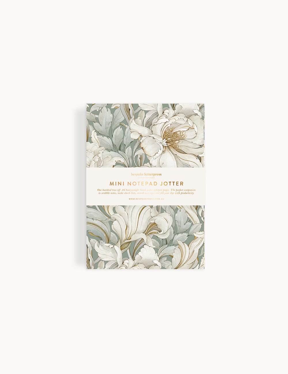 Mini Belvedere Jotter Jotters Bespoke Letterpress 