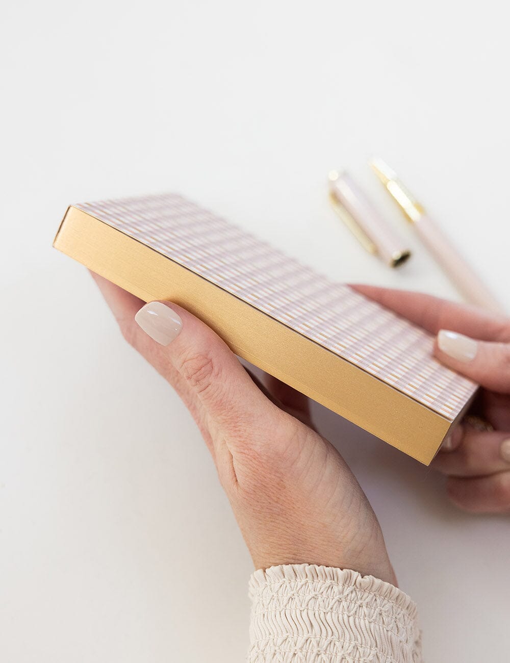 Mini Primrose Gingham Jotter