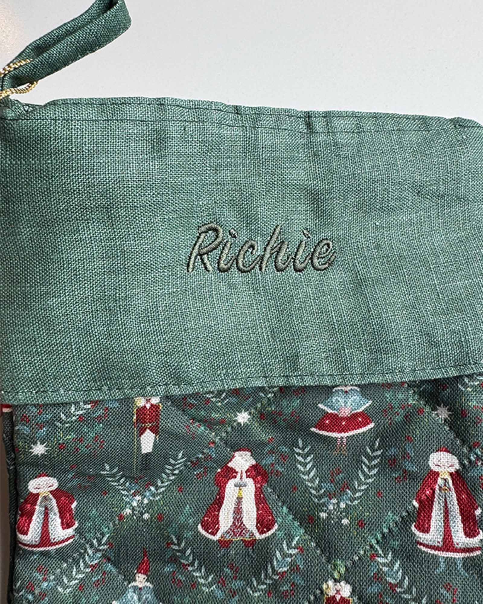 SECONDS - Mr & Mrs Claus Christmas Stocking - Richie