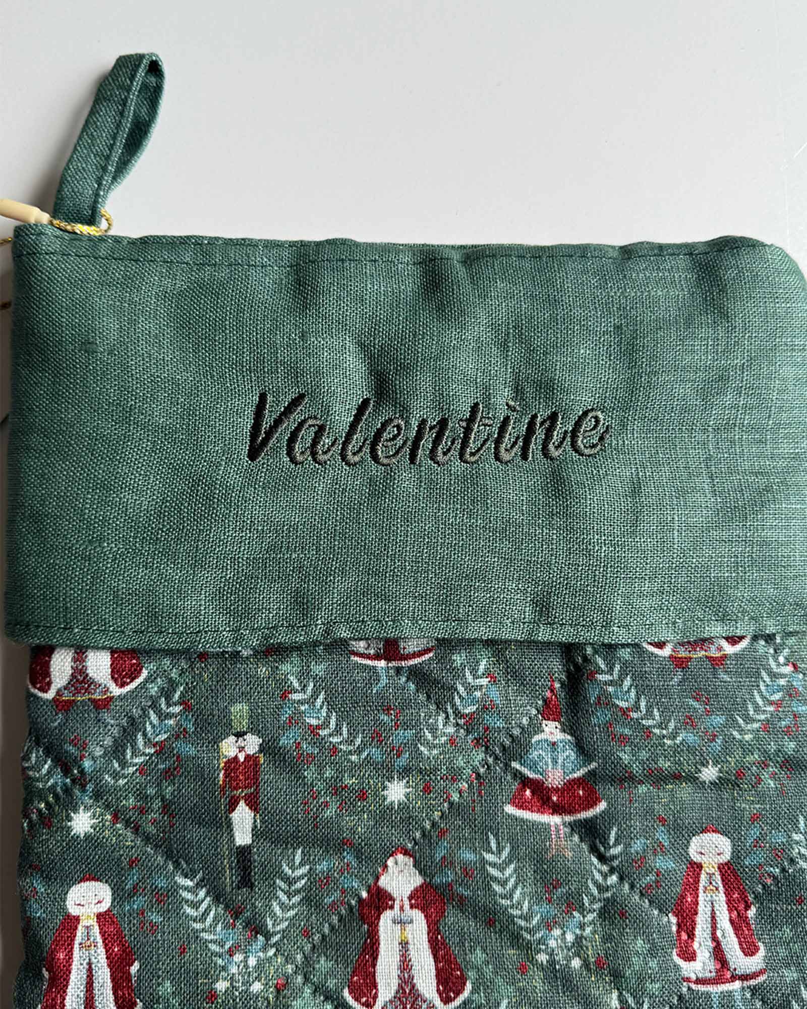 SECONDS - Mr & Mrs Claus Christmas Stocking - Valentine