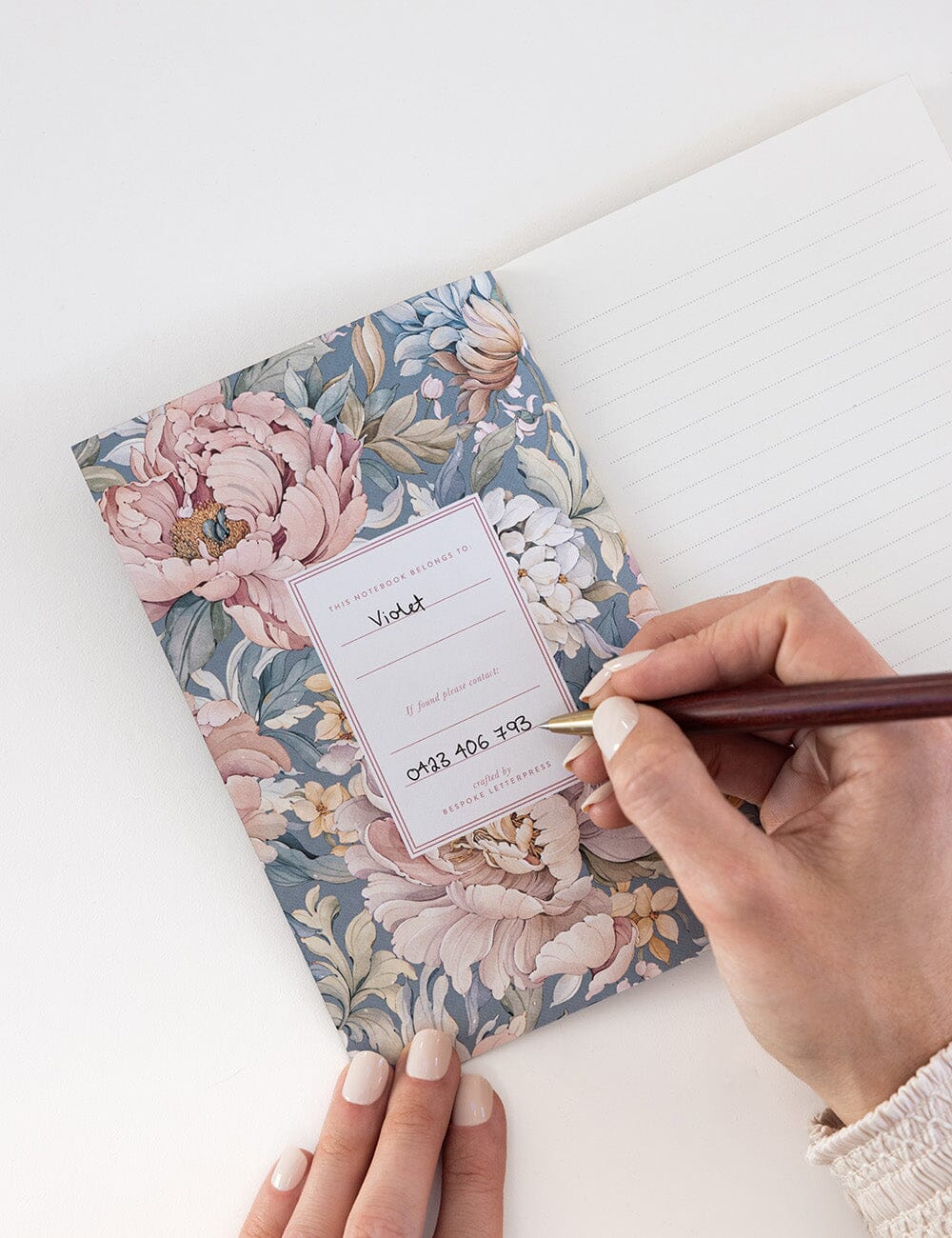 Pocket Notebook - Regency Blooms