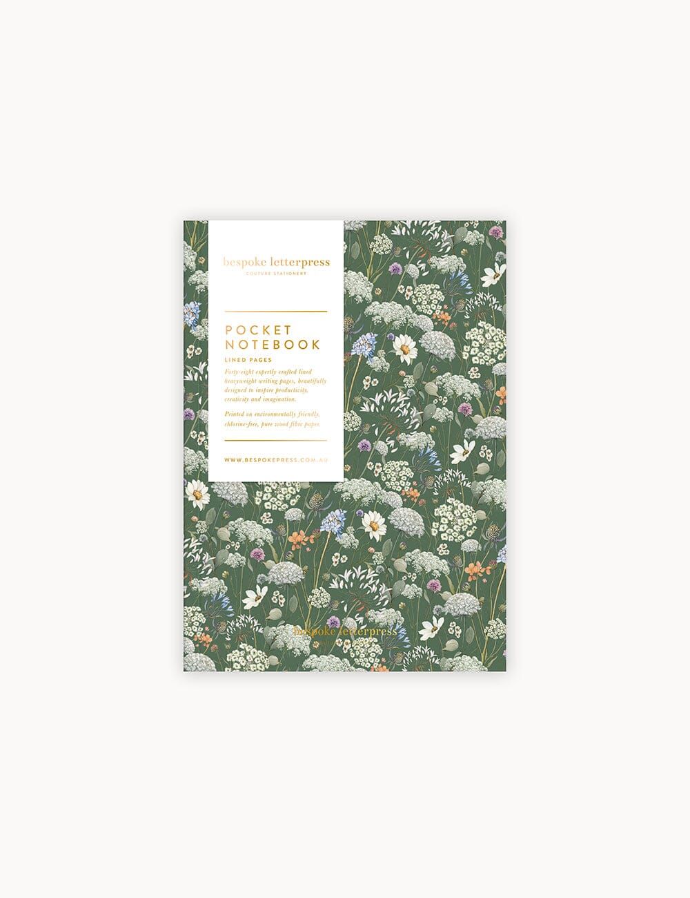Pocket Notebook - Willowmere Notebooks Bespoke Letterpress 