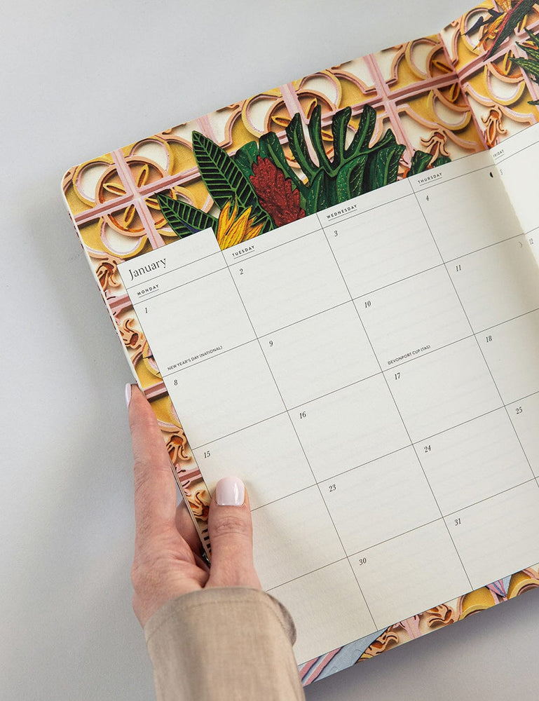 2024 Monthly Calendar Notebook Planners Bespoke Letterpress 