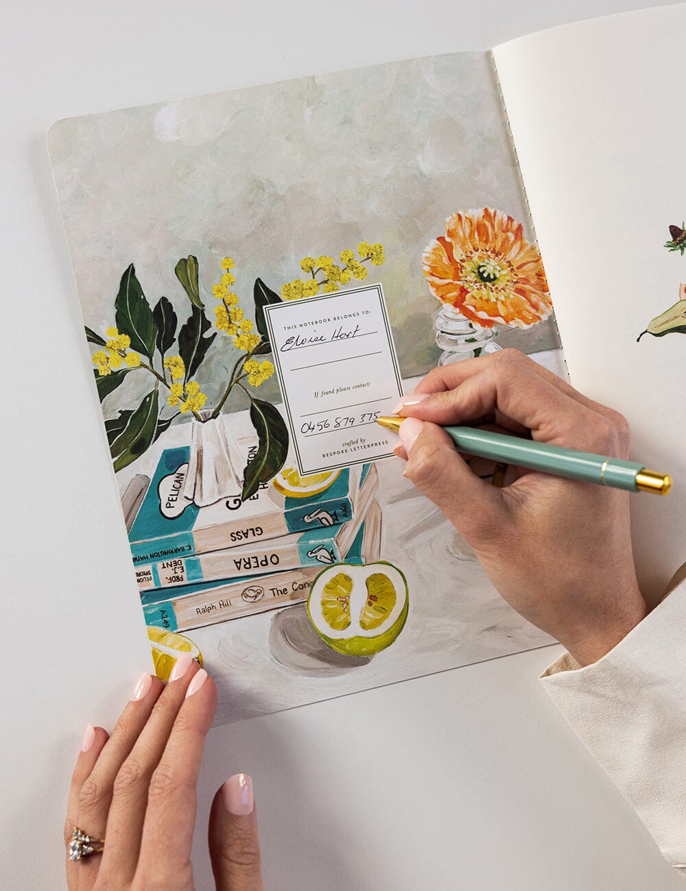 2026 Monthly Calendar Notebook Planners Bespoke Letterpress 