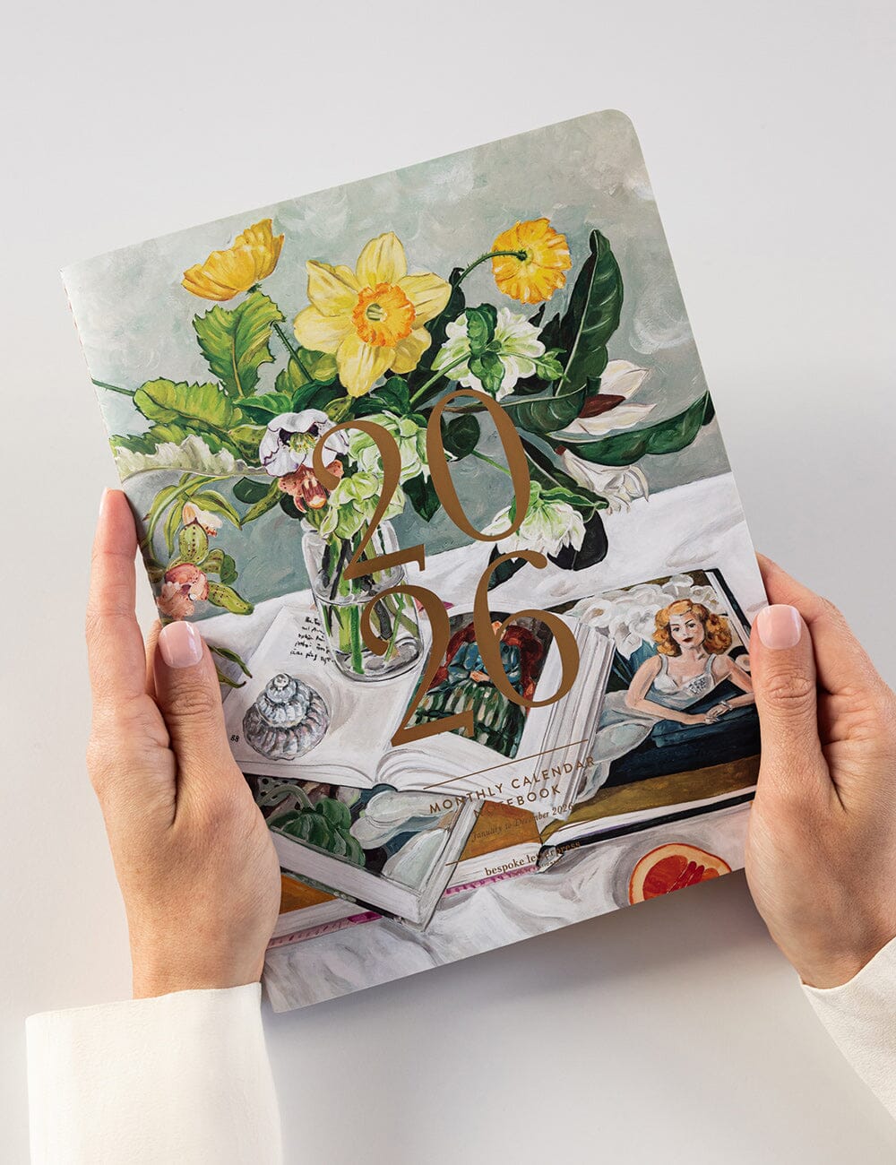 2026 Monthly Calendar Notebook Planners Bespoke Letterpress 