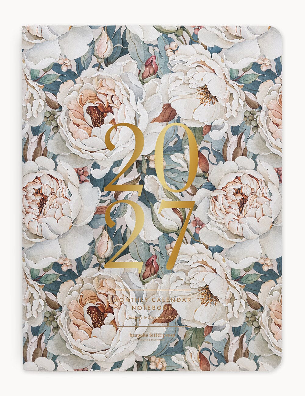 2027 Monthly Calendar Notebook
