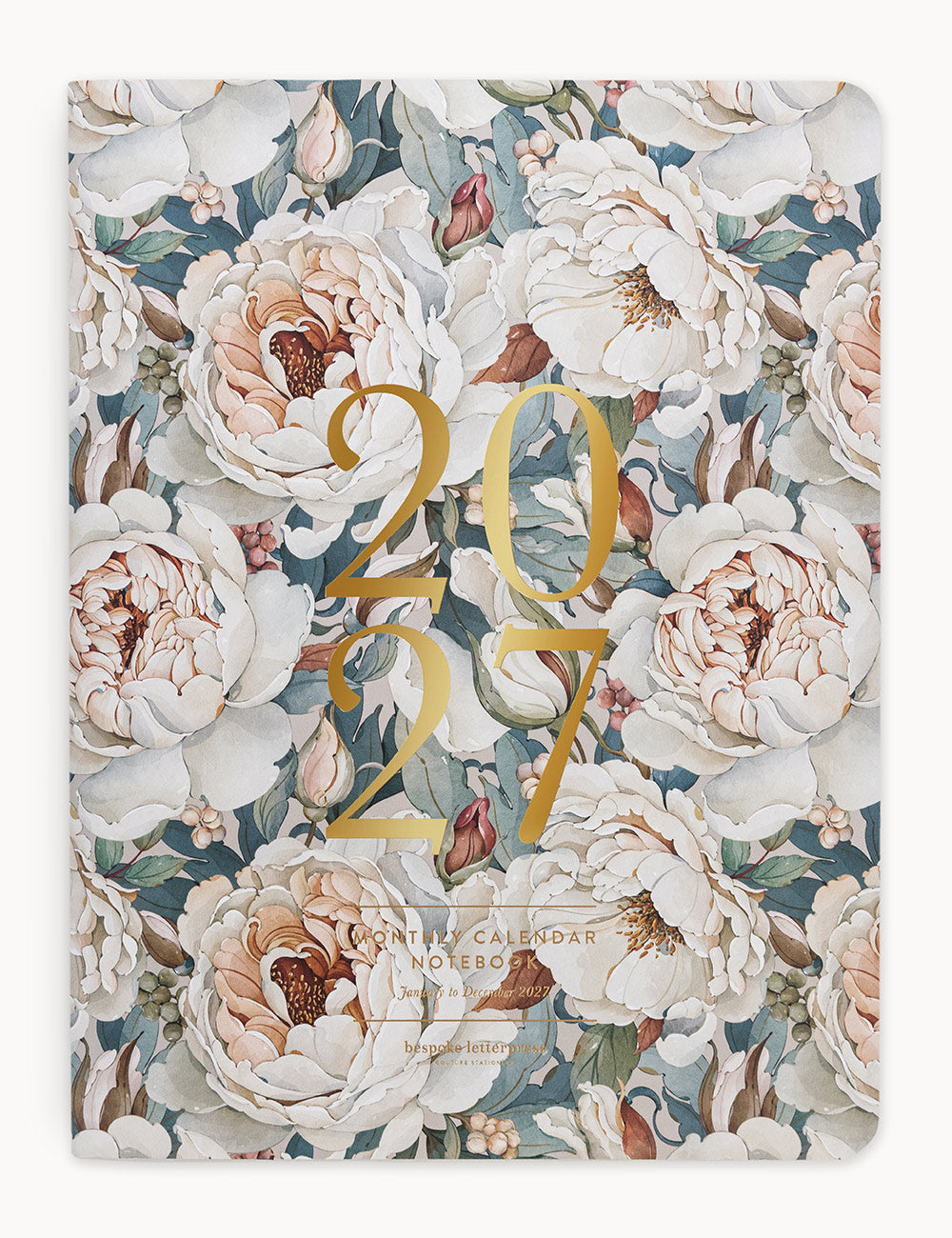 2027 Monthly Calendar Notebook
