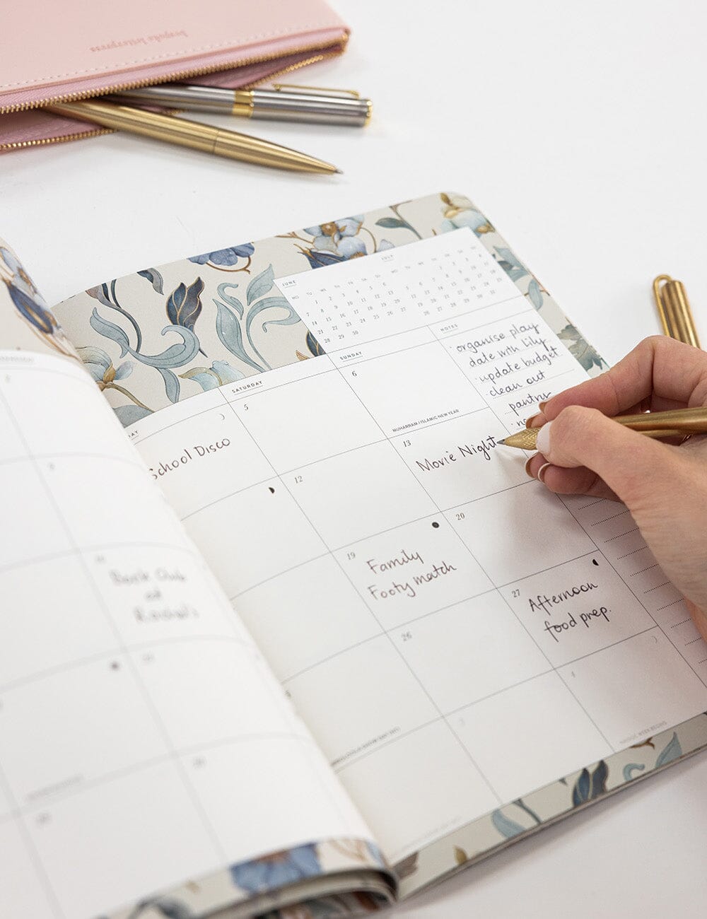 2027 Monthly Calendar Notebook