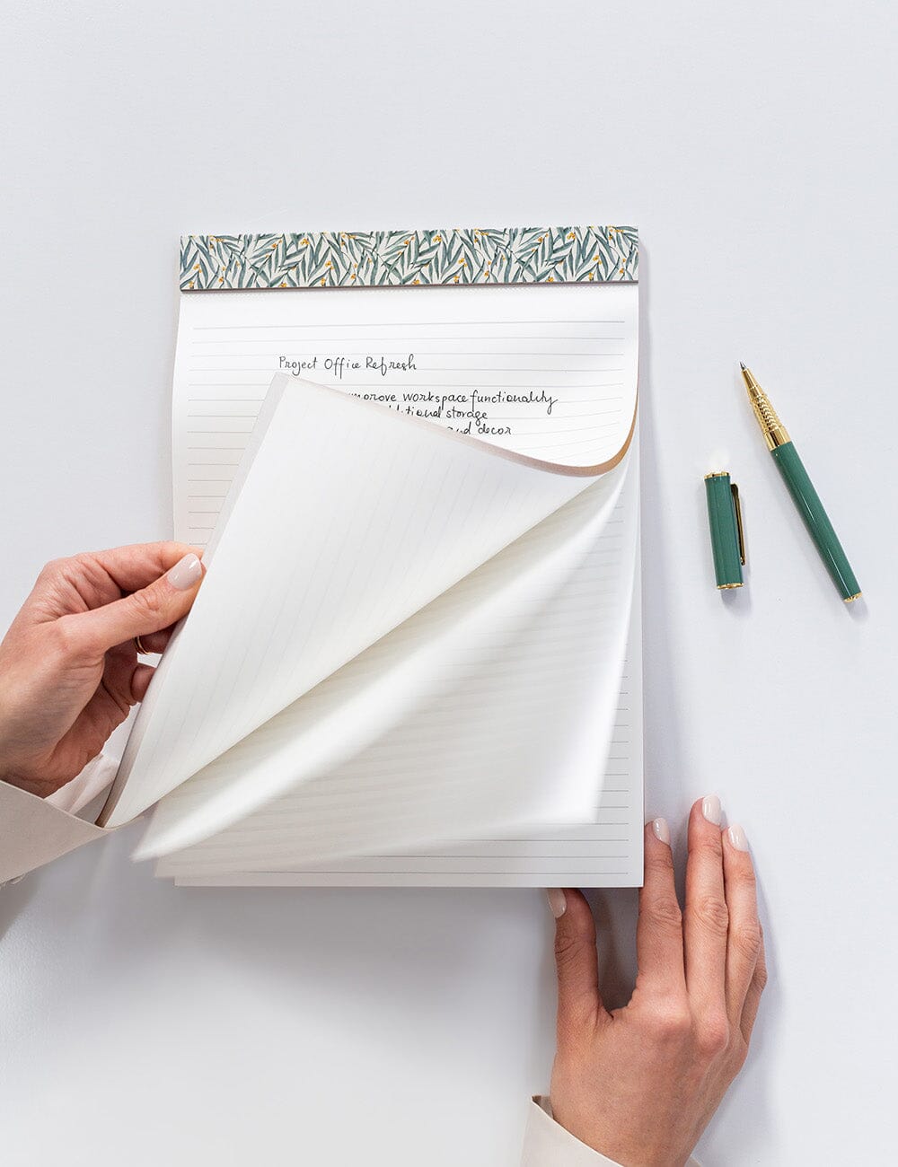 A4 Notepad Lined - Golden Wattle