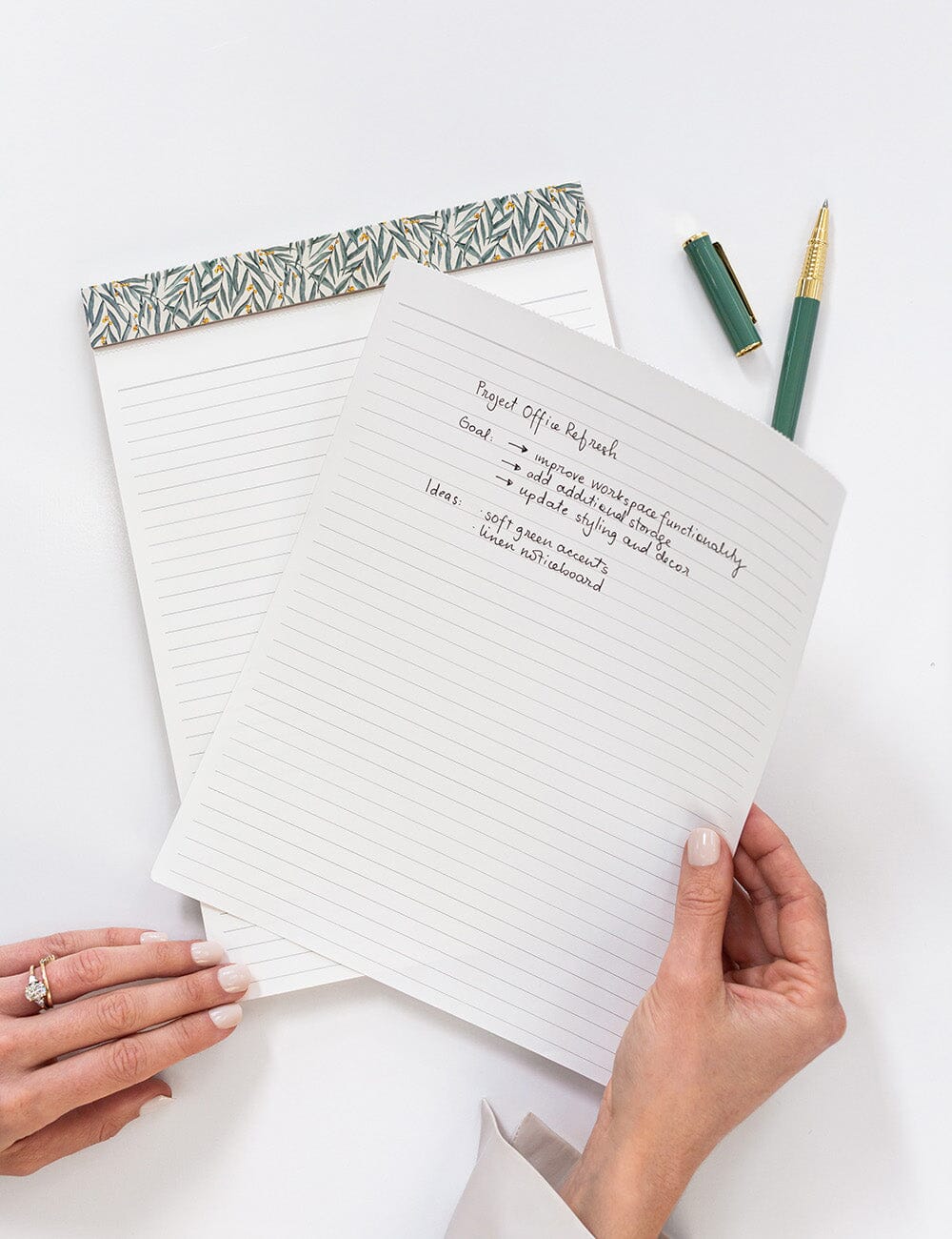 A4 Notepad Lined - Golden Wattle