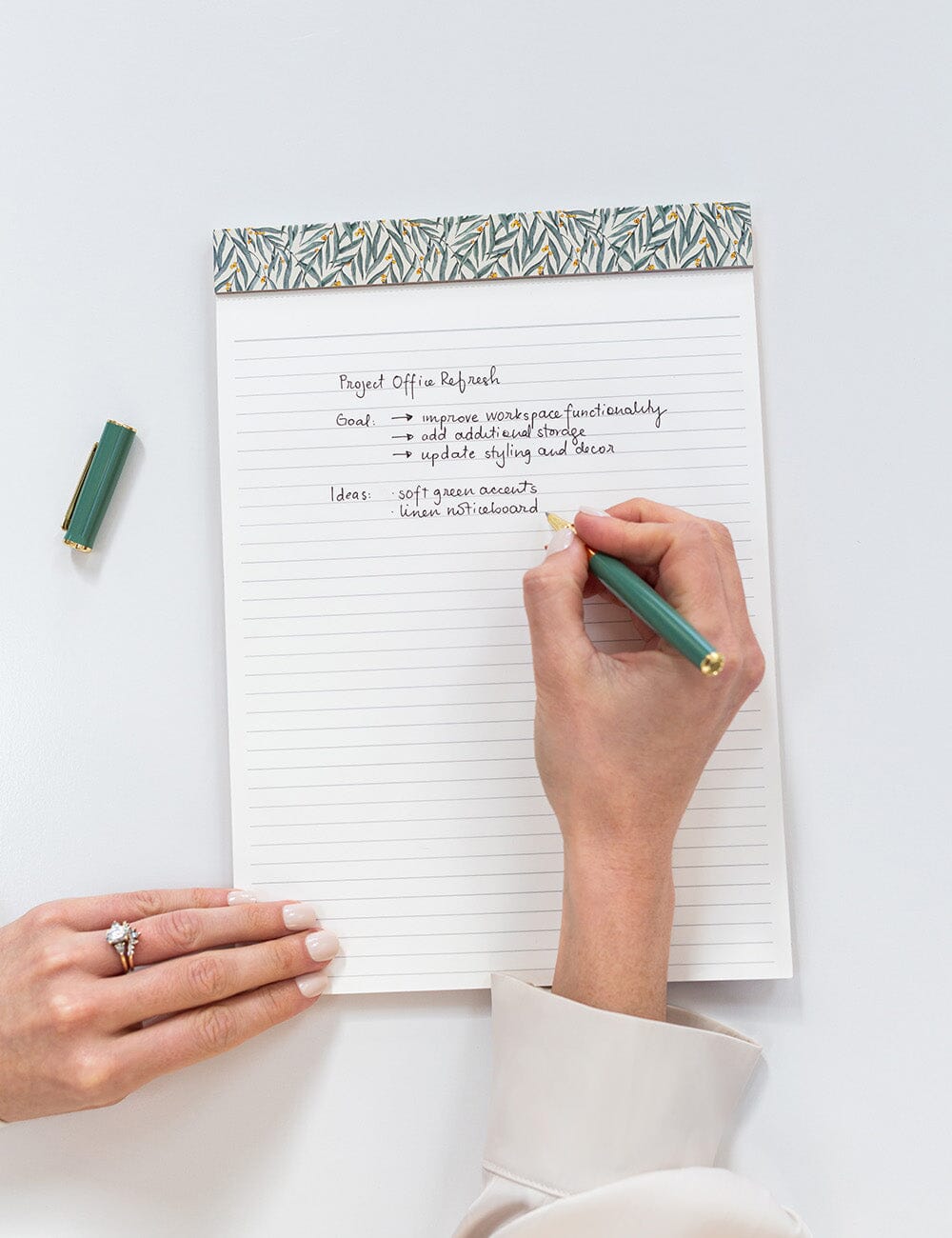 A4 Notepad Lined - Golden Wattle