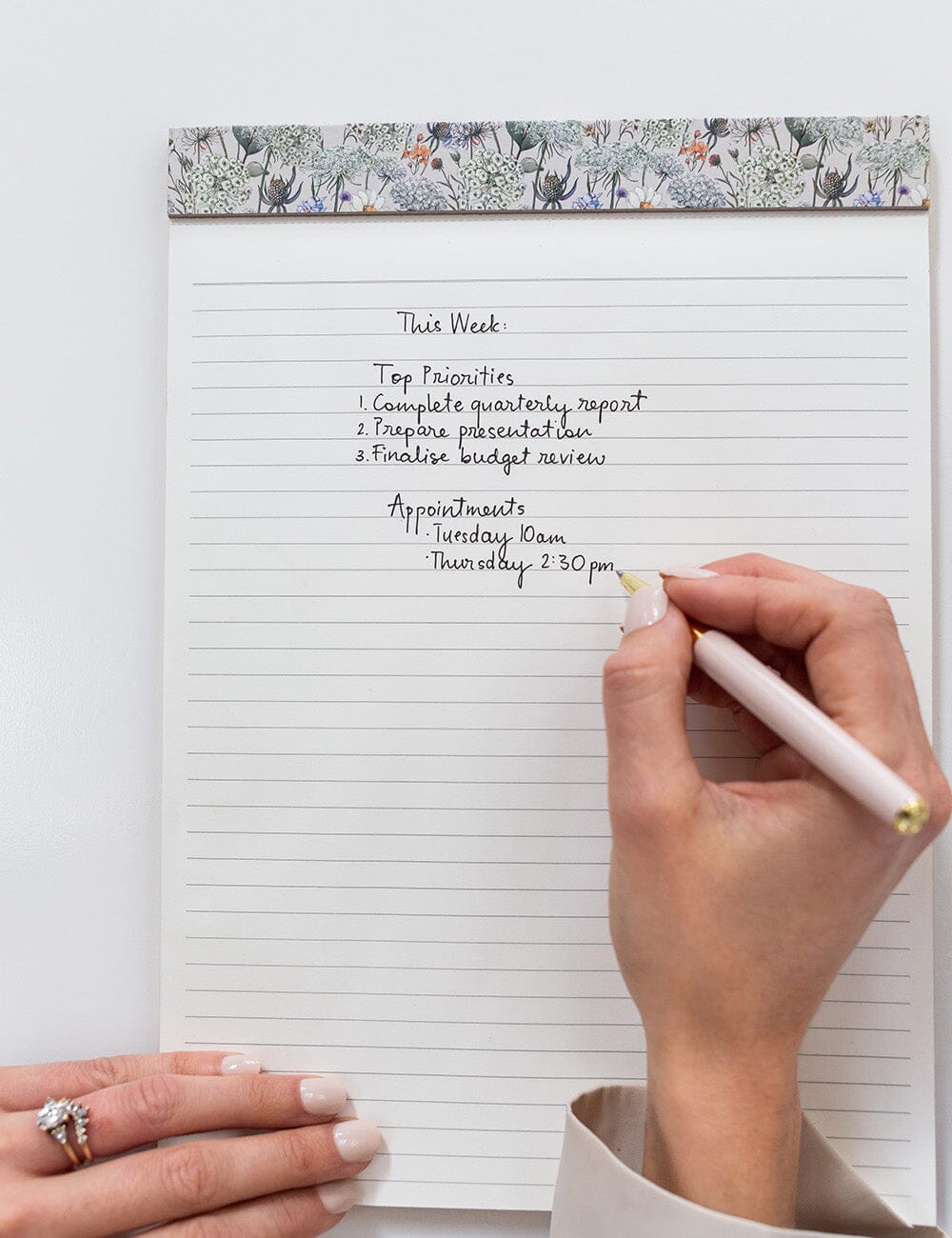 A4 Notepad Lined - Willowmere